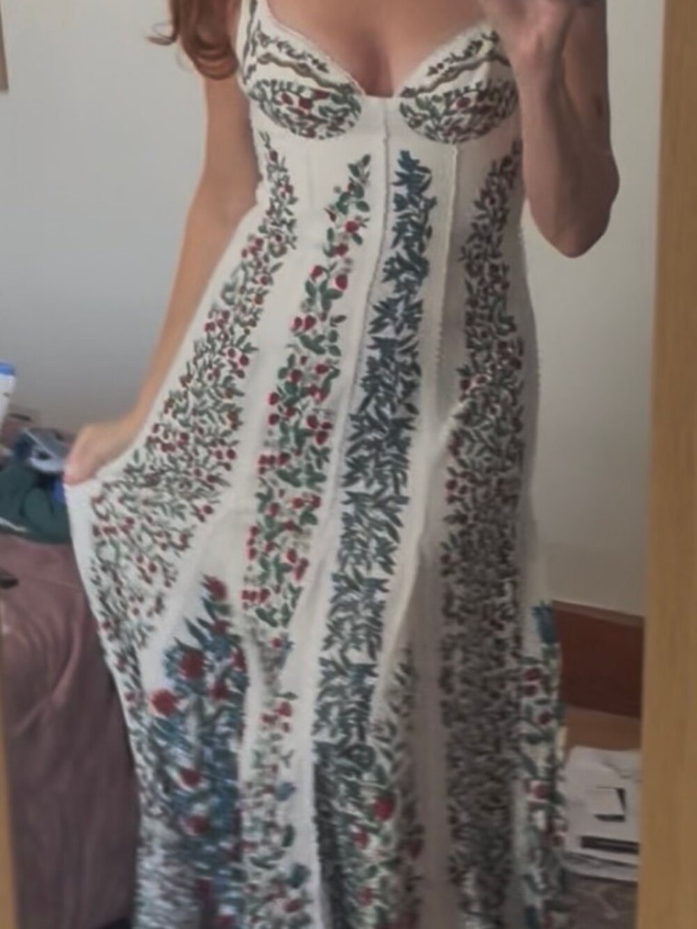 Farm Rio Off-White Fruit Beauty Maxi Dress - Picture 4 of 6